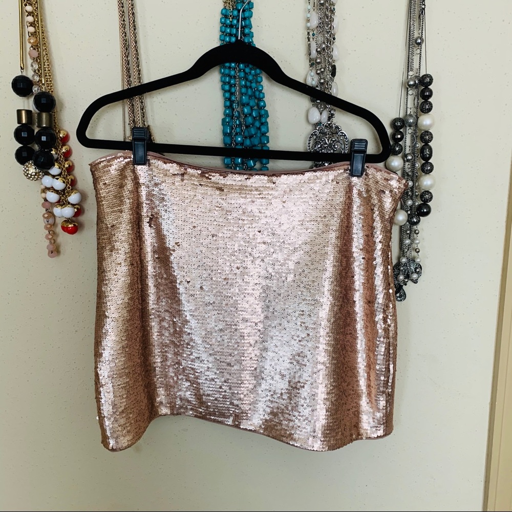 NWT Banana Republic Sequin Mini Skirt